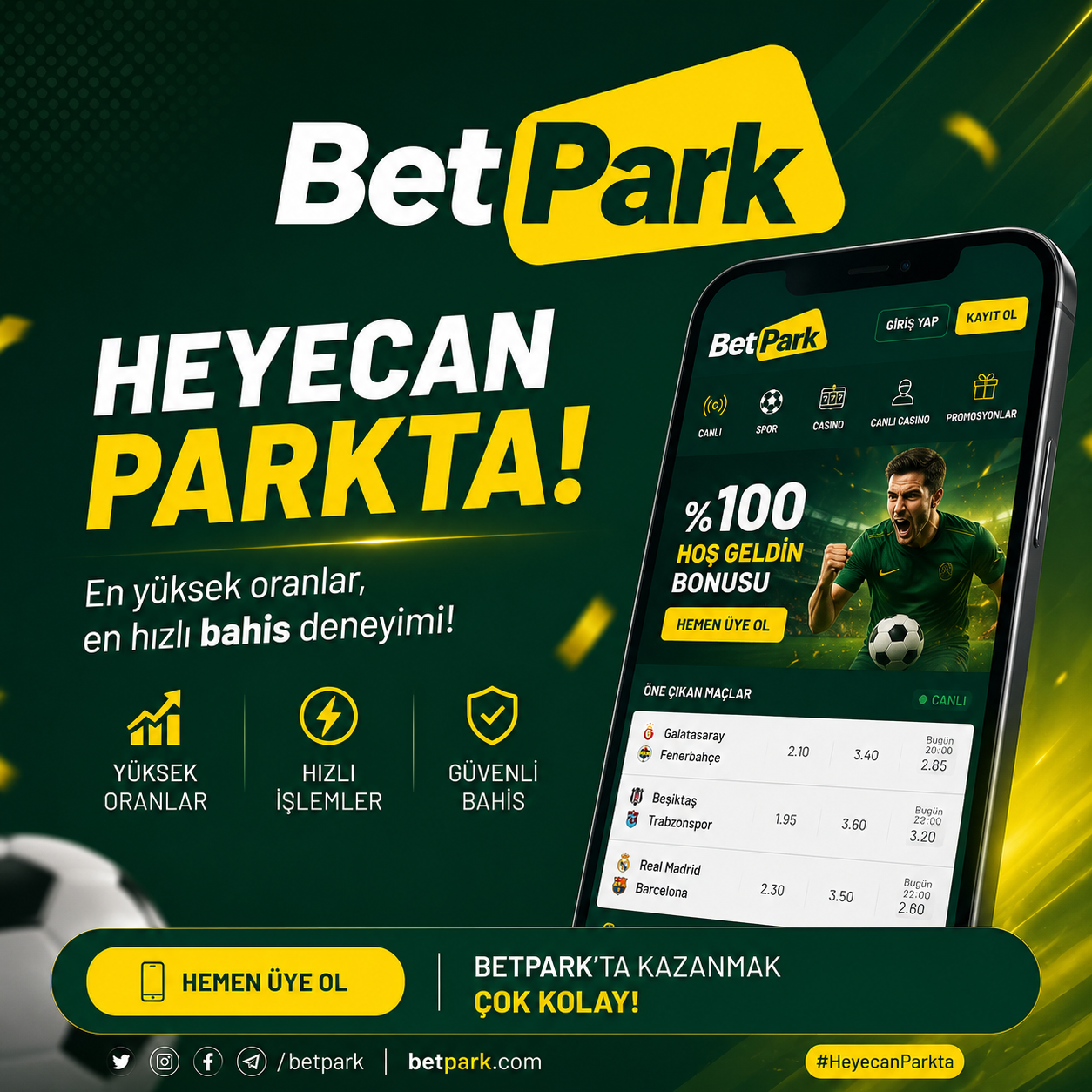Betpark sik sorulan sorular gorseli